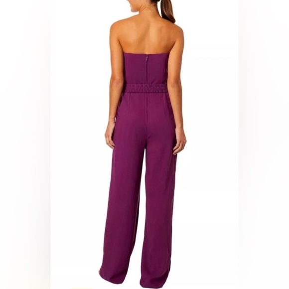 Lilly Pulitzer Rosalie Strapless Jumpsuit Amarena Cherry Pink Size 4
NWT - Picture 3 of 4